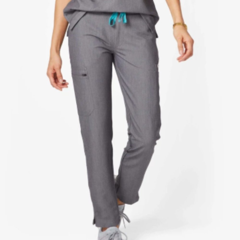 FIGS-YOLA Skinny Scrub Pants-Petite XS in Graphite